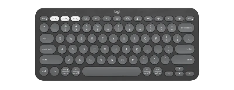 Foto del teclado Logi k380s
