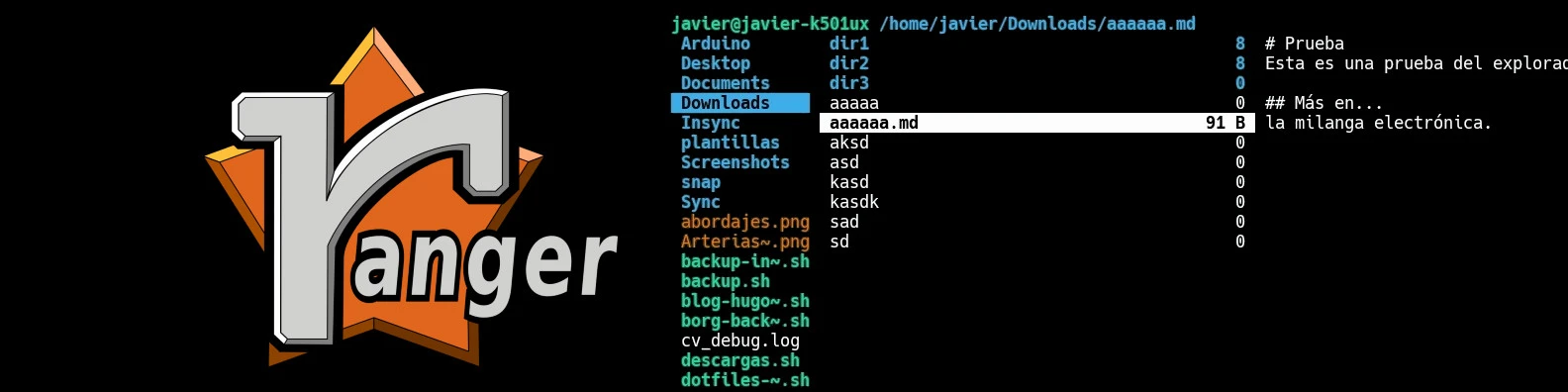 Este es un pequeño tutorial de cómo cambiar el editor de texto que viene por defecto en el explorador de archivos Ranger /posts/159---cambiar-editor-por-defecto-en-ranger/featured-image.webp