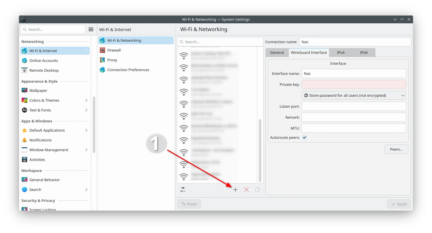 Imagen del Network Manager