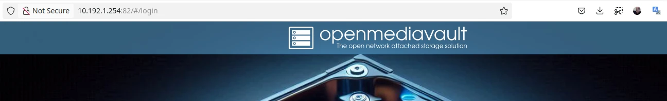 Imagen del navegador accediendo por VPN