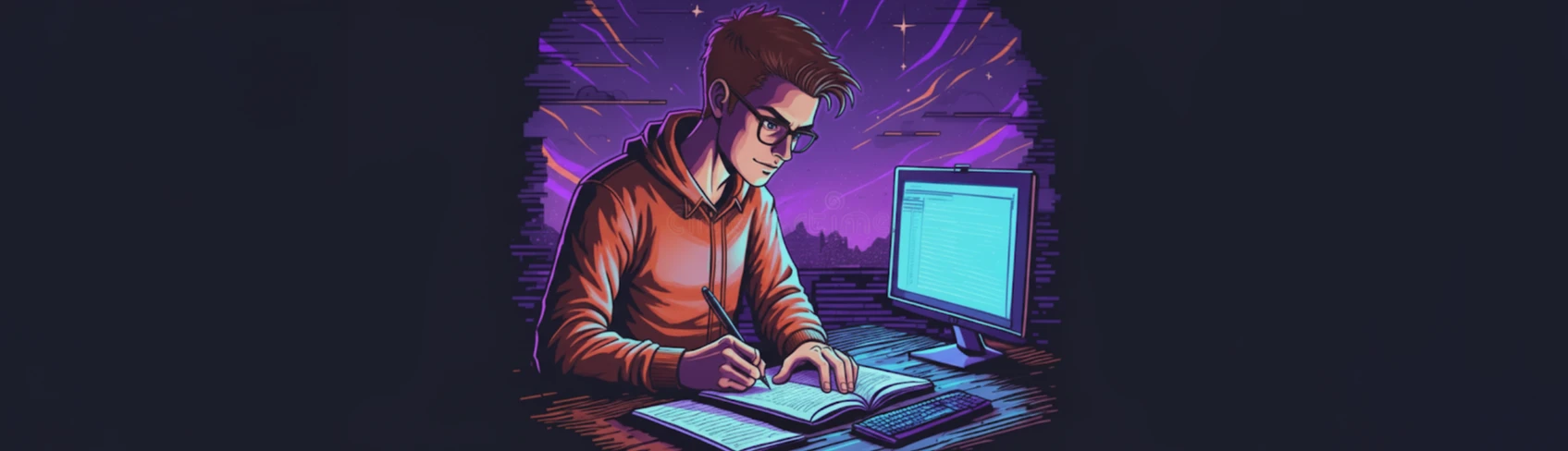 El -journaling- es una práctica que consiste en escribir cada día en un cuaderno, o cuando se sienta la necesidad de aclarar ideas y fijar metas, todos nuestros pensamientos, deseos, miedos y objetivos. Antes muchos le decían a esto <llevar un diario>; En fin, más abajo les comento cómo lo hago yo... y en texto plano. /posts/179-journaling/featured-image.webp