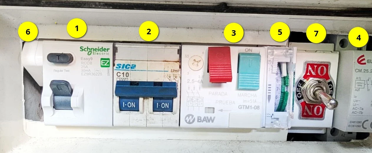 Domótica en la piscina